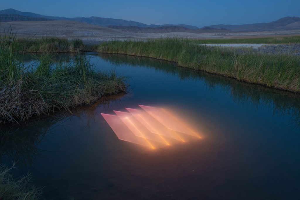 Watery Landscapes Set the Stage for Lachlan Turczan’s Ephemeral Light Installations