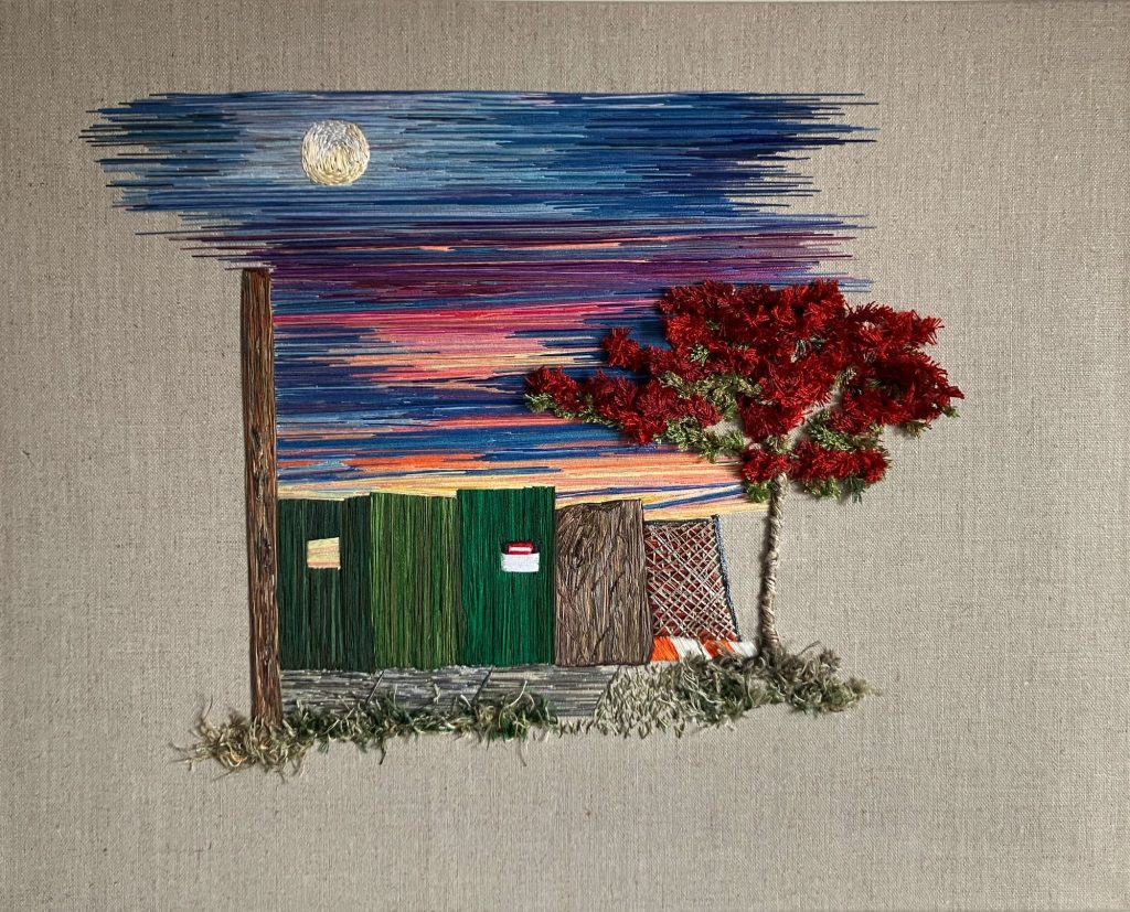 Melissa Calderón Preserves Neighborhood Memories in Bold Textured Thread