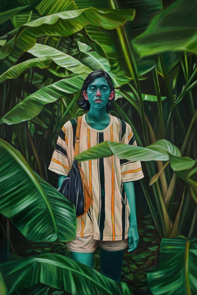 Inhabitants of a Fictional World Search for Understanding in Damien Cifelli’s Vibrant Paintings