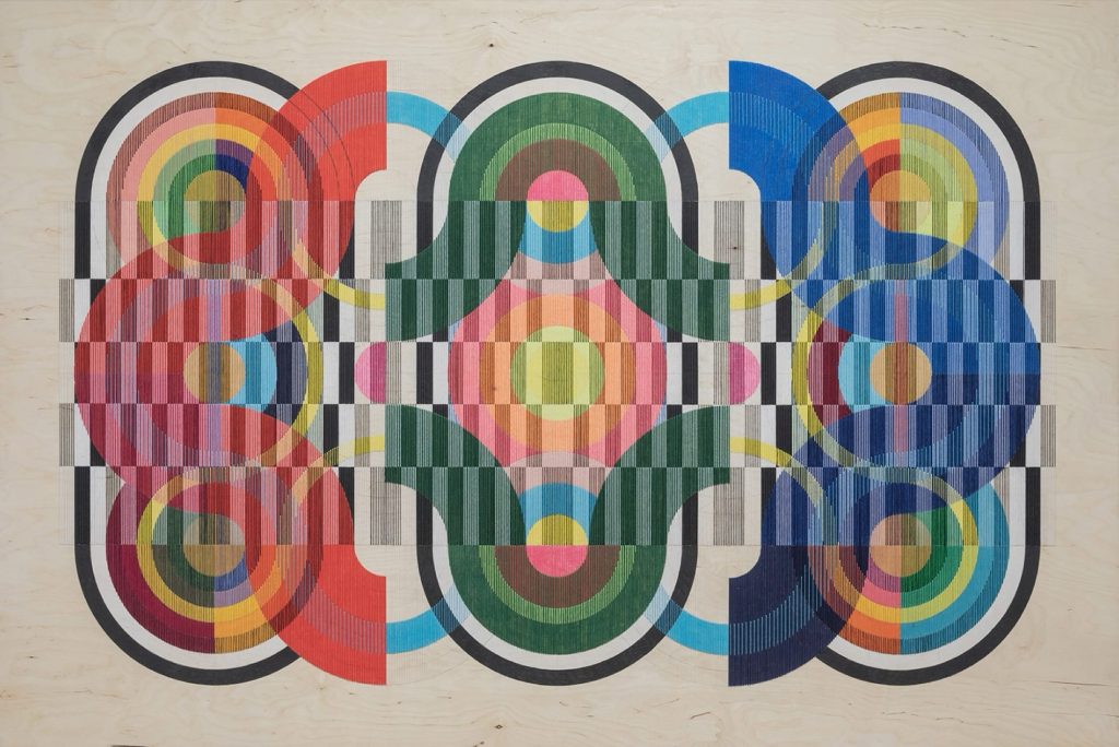 Tia Keobounpheng’s Vibrating Textile Geometries Merge Modernism and Sámi Lineage