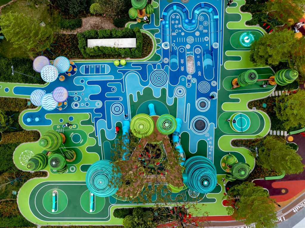 Land, Sea, and Wiry Trees Converge in 100architects’ Imaginative New Playground