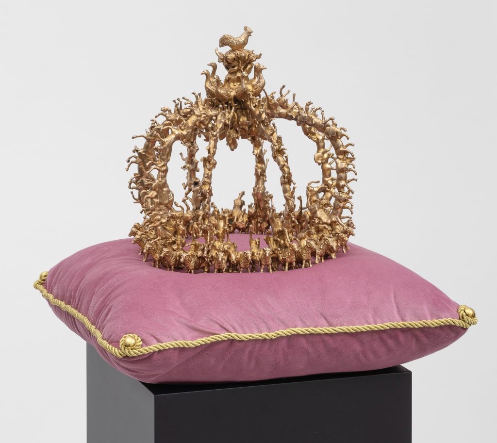 Formidable Bronze Crowns by Marianna Simnett Conjure Myth and the Sublime Feminine