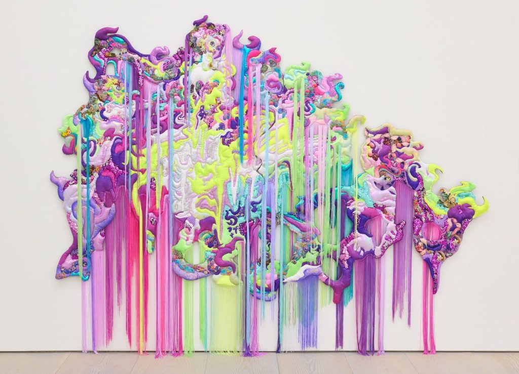 In Elaborate ‘Textile Paintings,’ Anne von Freyburg Reframes Femininity in European Art History